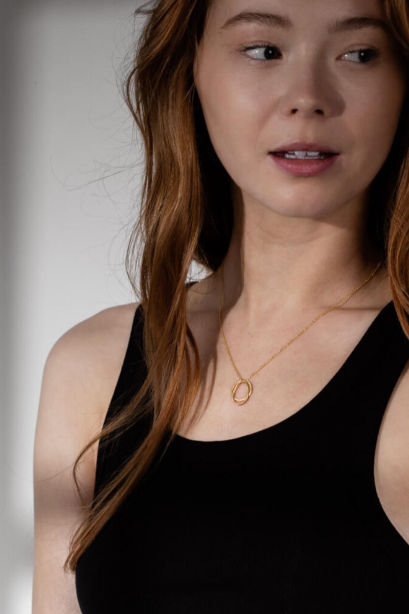 Gold Loop Verona Necklace