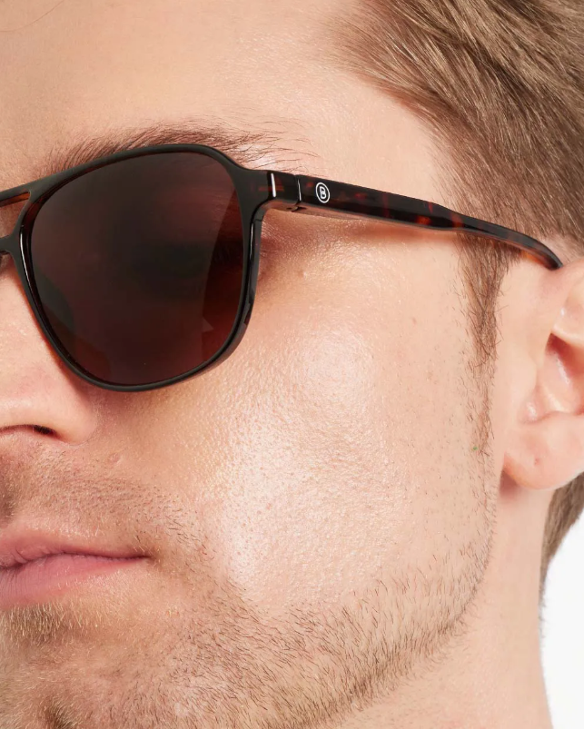 Brad Glossy Tortoiseshell Sunglasses