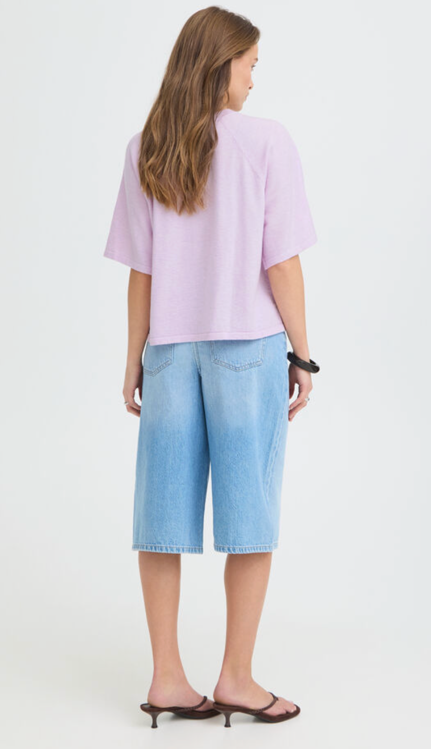 BYXMARSINE SS PULLOVER  Fair Orchid Melange Purple