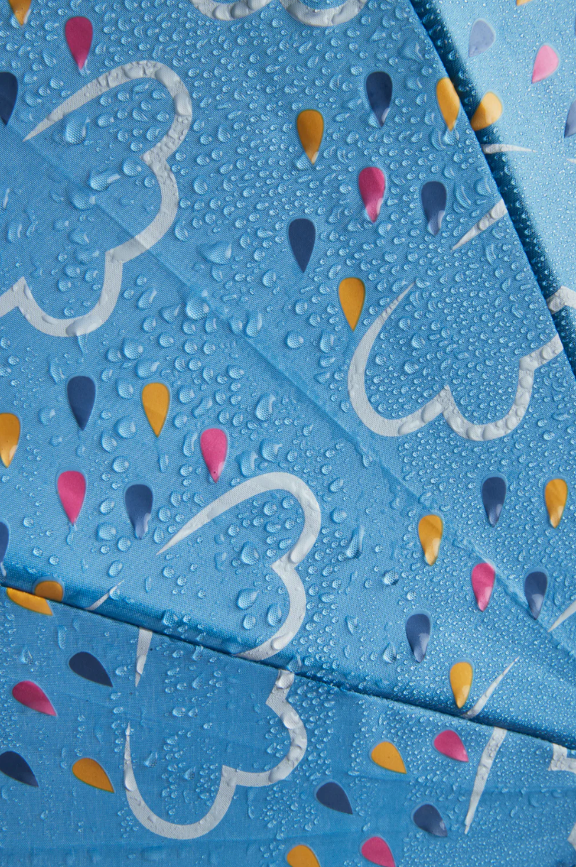 Kids Colour-Revealing Umbrella - Baby Blue