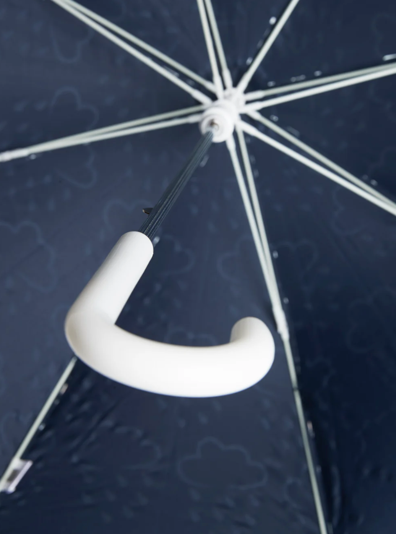 Colour-Revealing Kids Umbrella in Navy