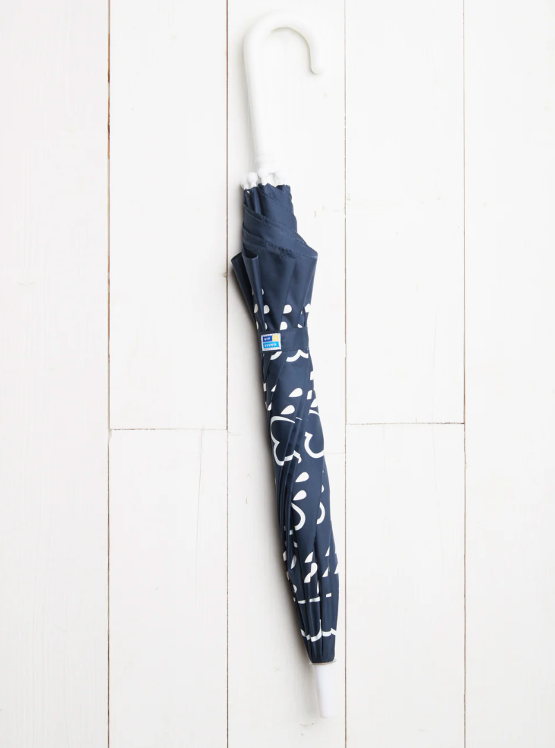 Colour-Revealing Kids Umbrella in Navy