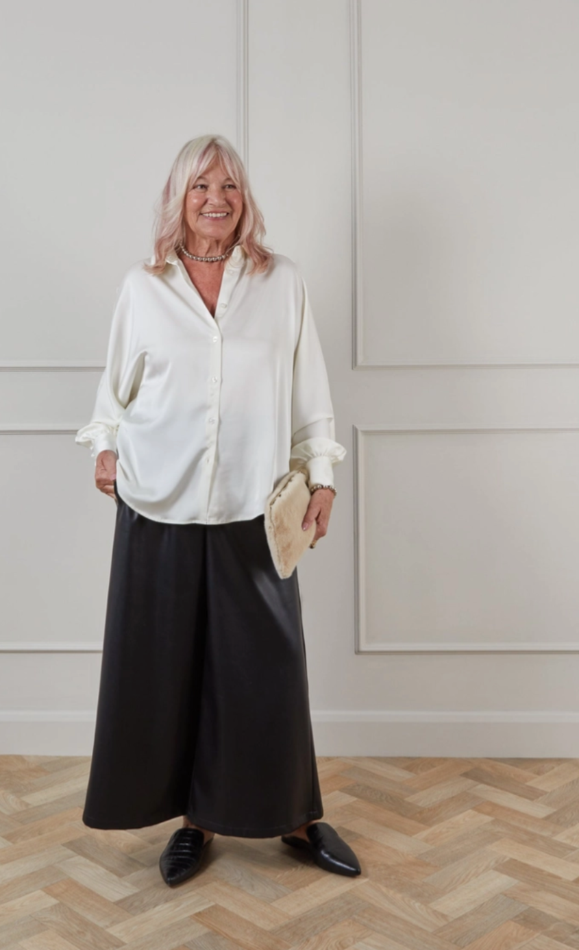 Fur Pouch Clutch Bag