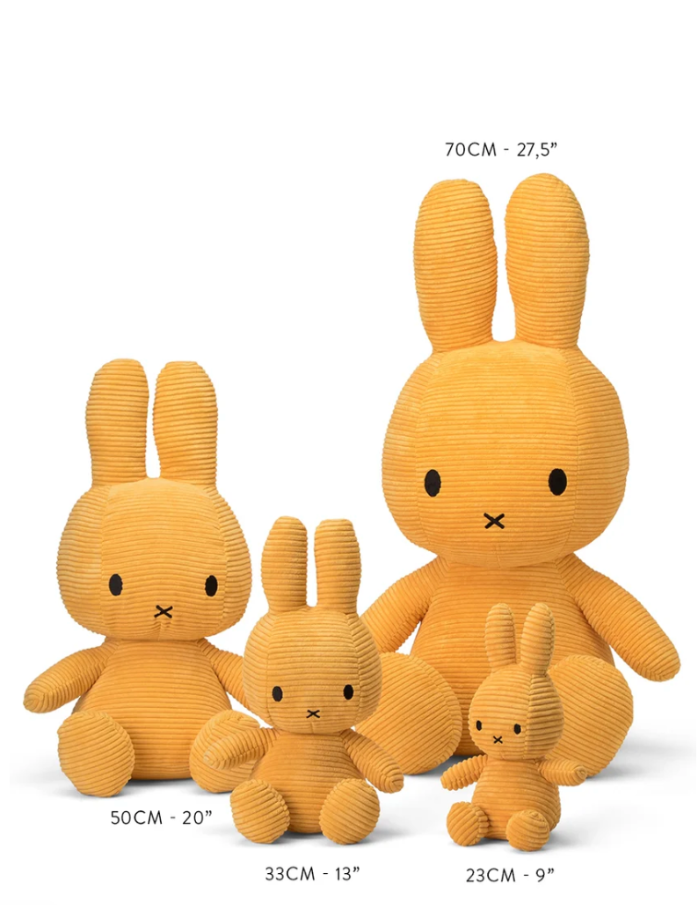 Miffy Plush - Corduroy 