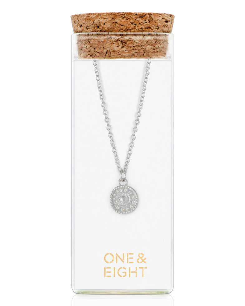 Silver Coin Necklace