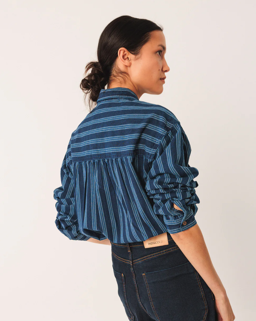 Striped Cotton Shirt 