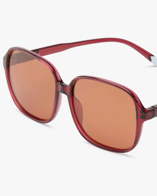 Pascal Glossy Cherry Lacquer Sunglasses