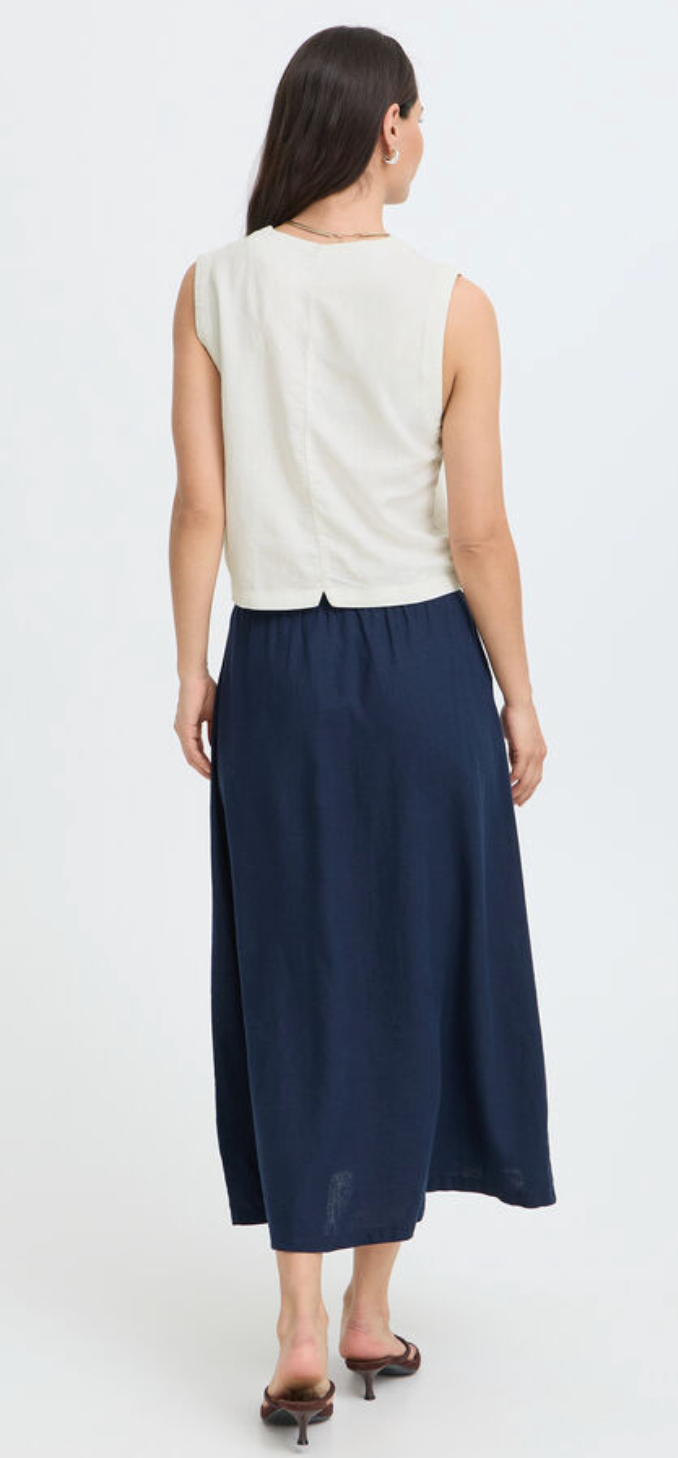 BYFALAKKA WAISTCOAT Marshmallow White