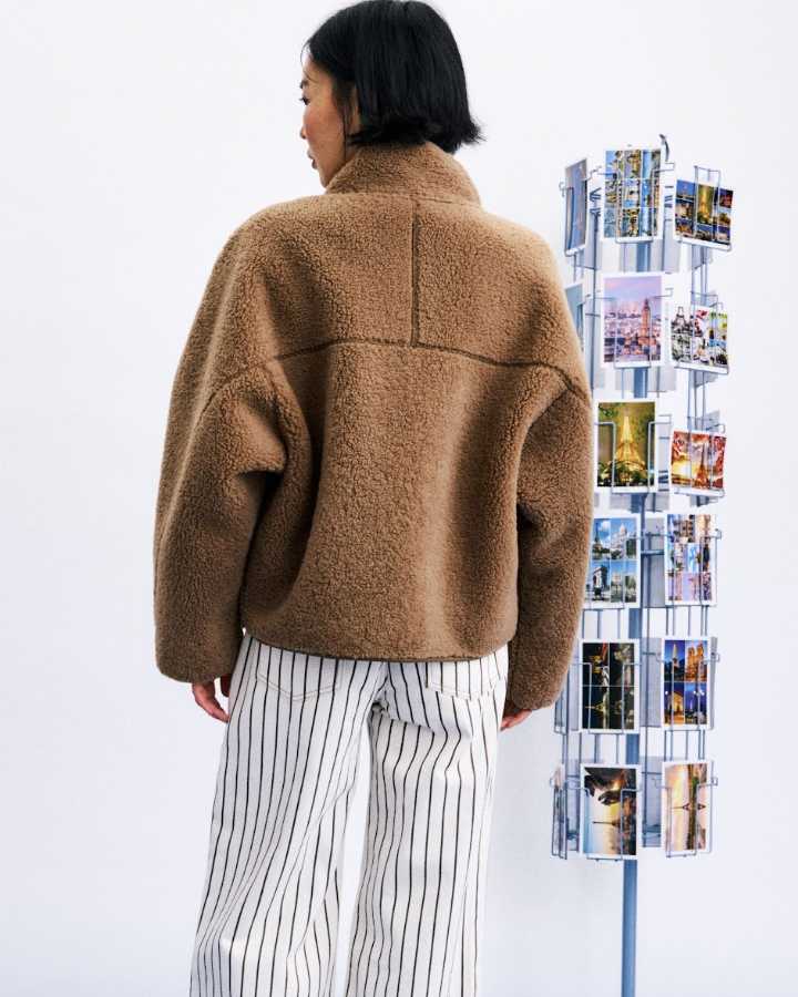 Reversible Camel Jacket