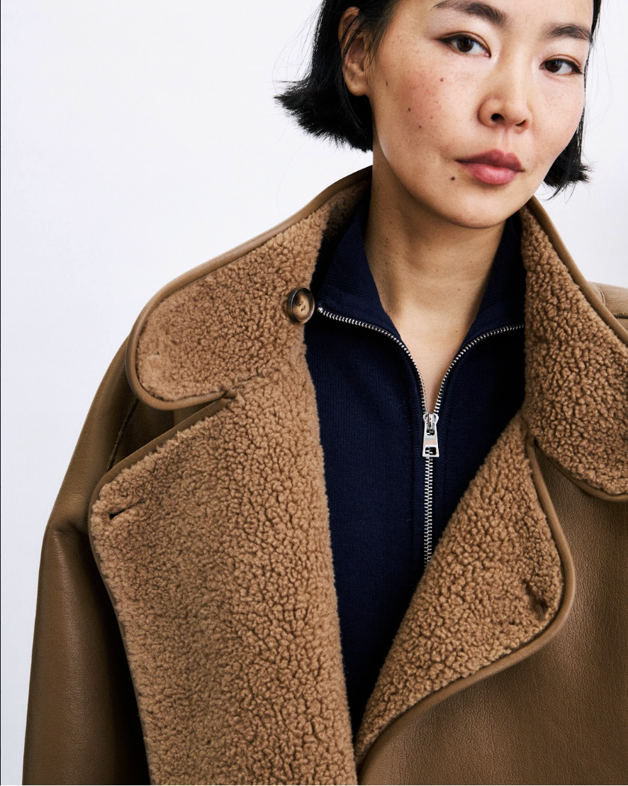 Reversible Camel Jacket