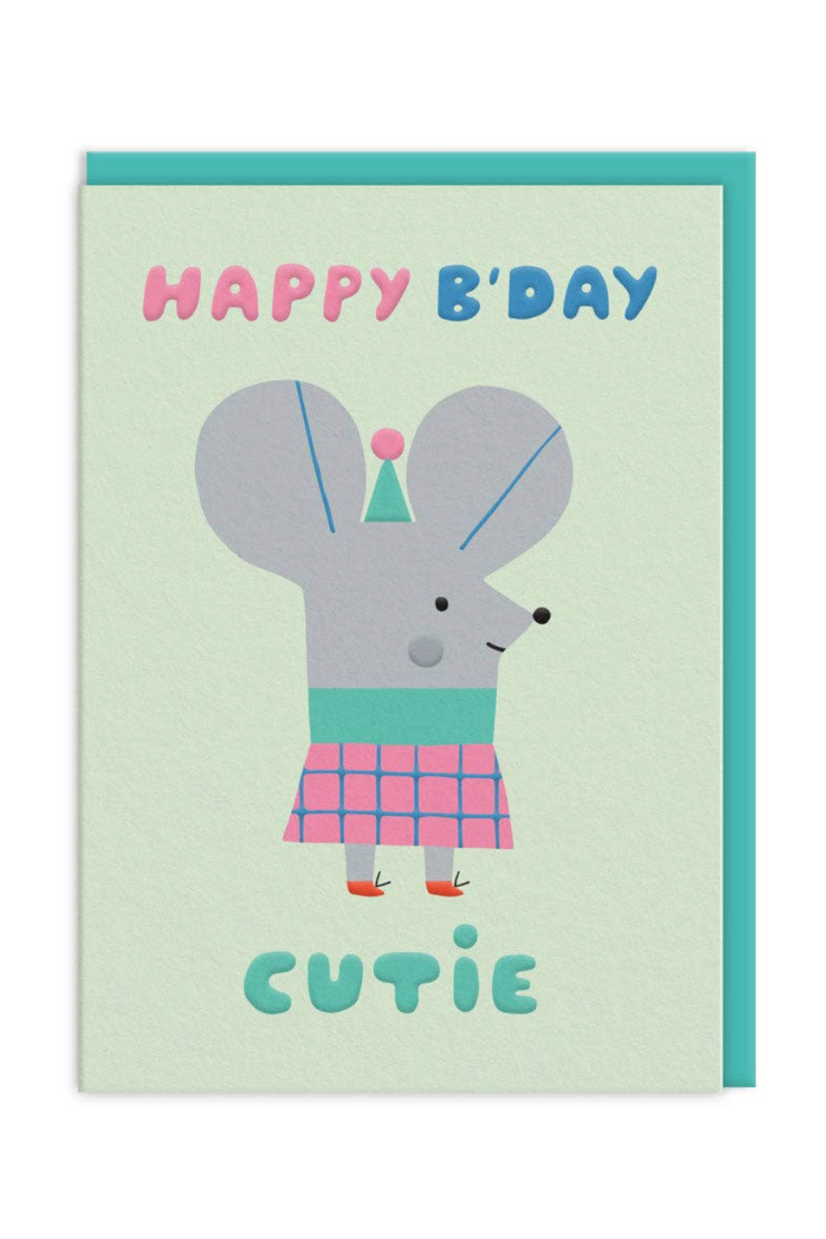 Cutie Mouse Birthday Card