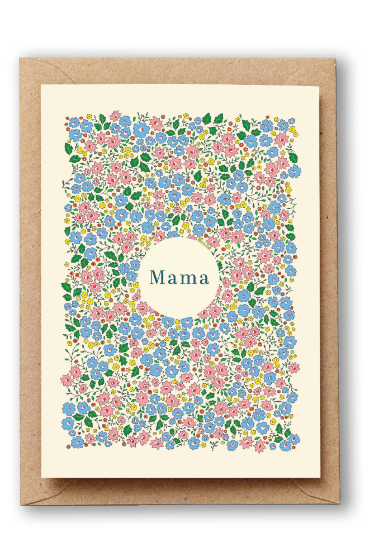 Spring Floral Mothers Day Card