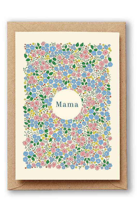 Spring Floral Mothers Day Card