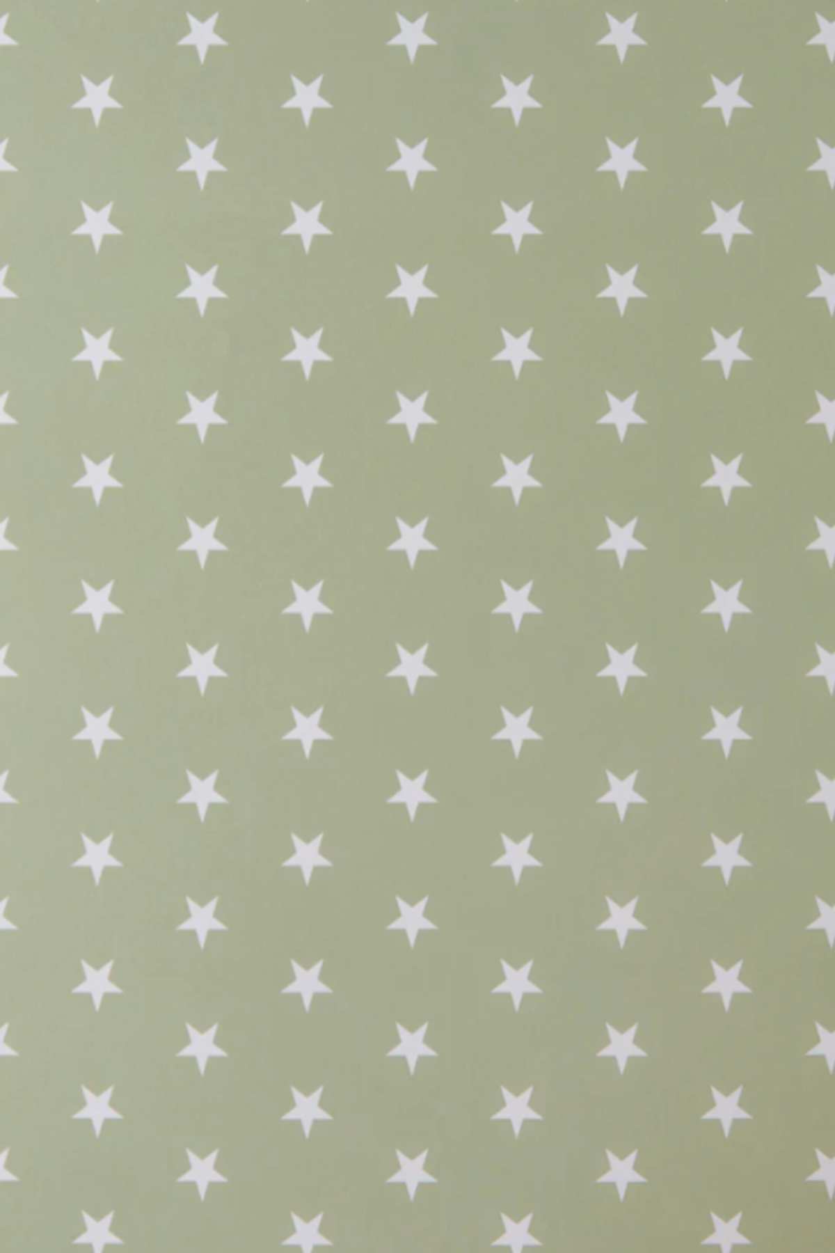 Sage Star Wrapping Paper