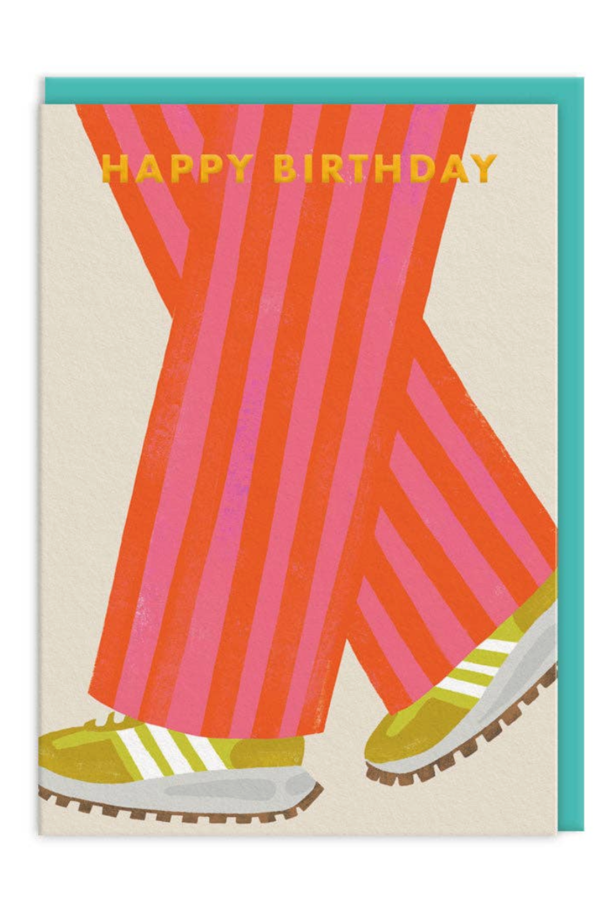 Walking Birthday Card