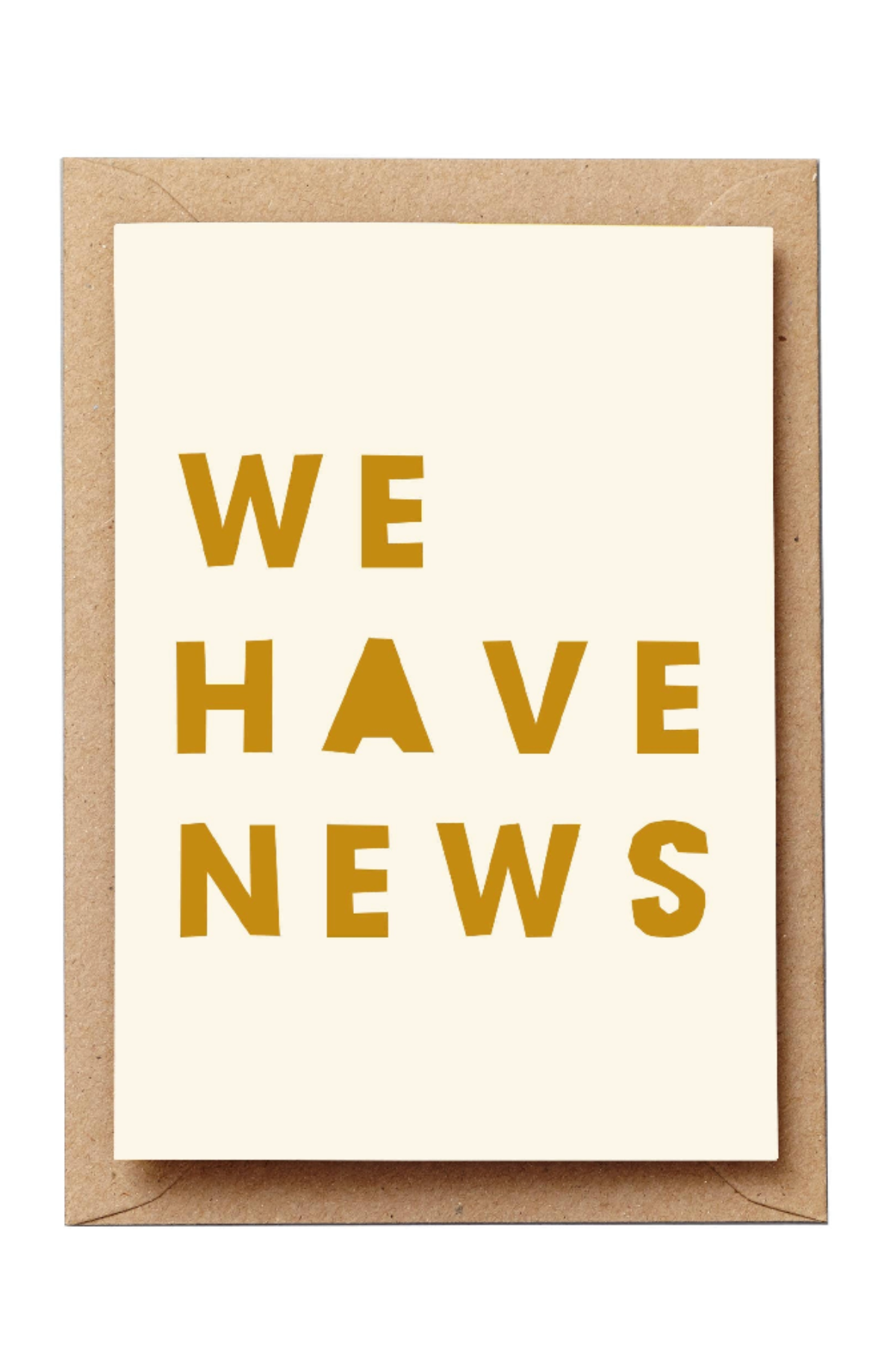 We Have News Card