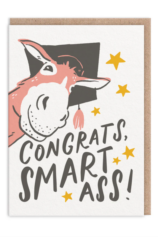 Congrats Smart Ass Card