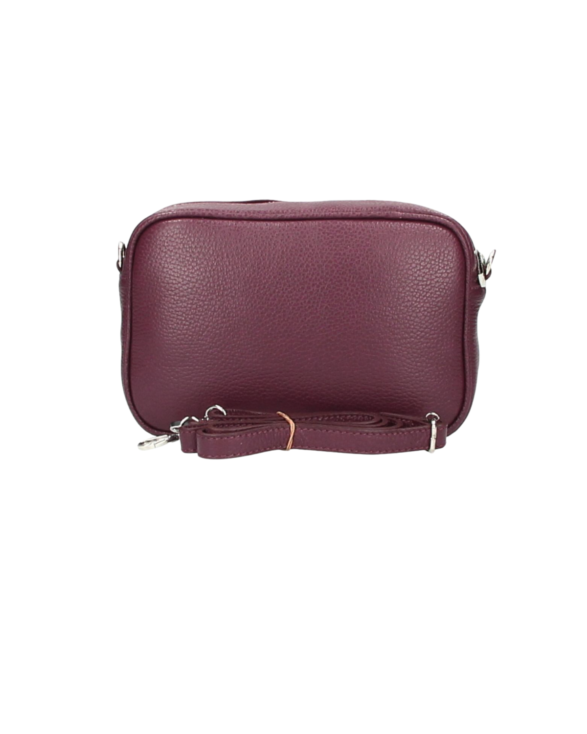Tinka Leather Hand Bag - Wine