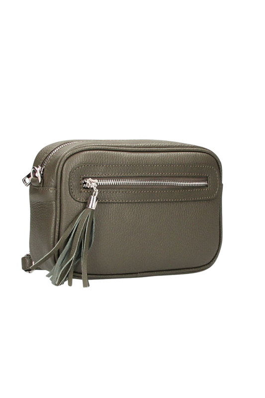 Tinka Hand Bag - Dark Taupe