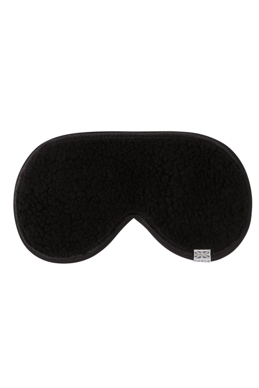 Sherpa Eye Mask - Black