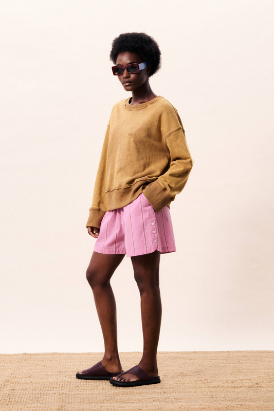 Pink Cotton Short
