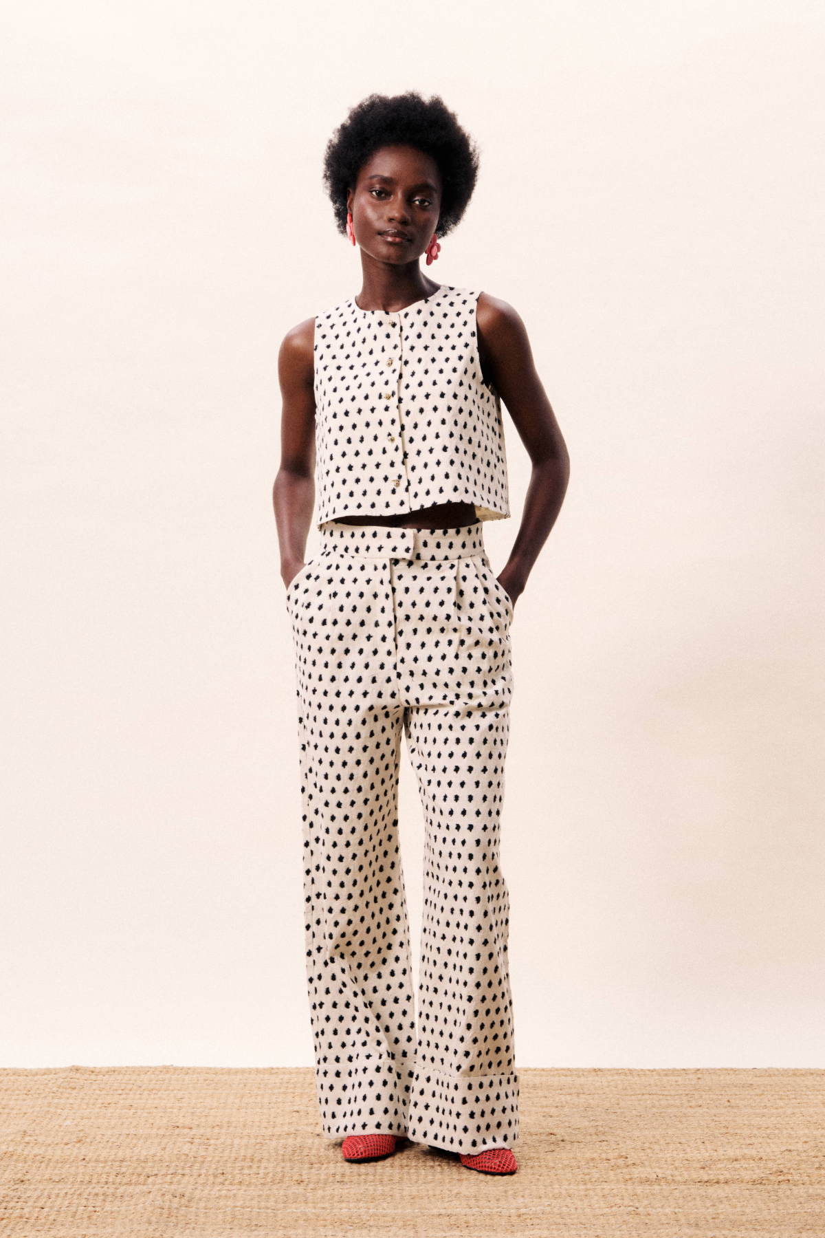 Polka Dot Waistcoat