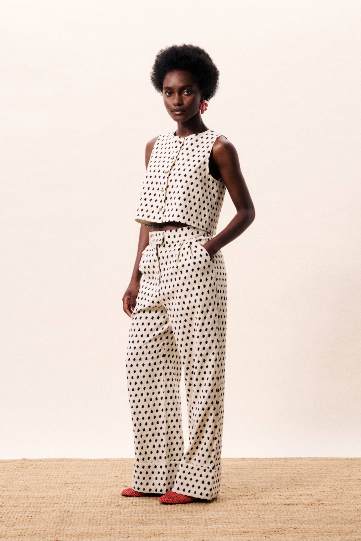 Polka Dot Waistcoat
