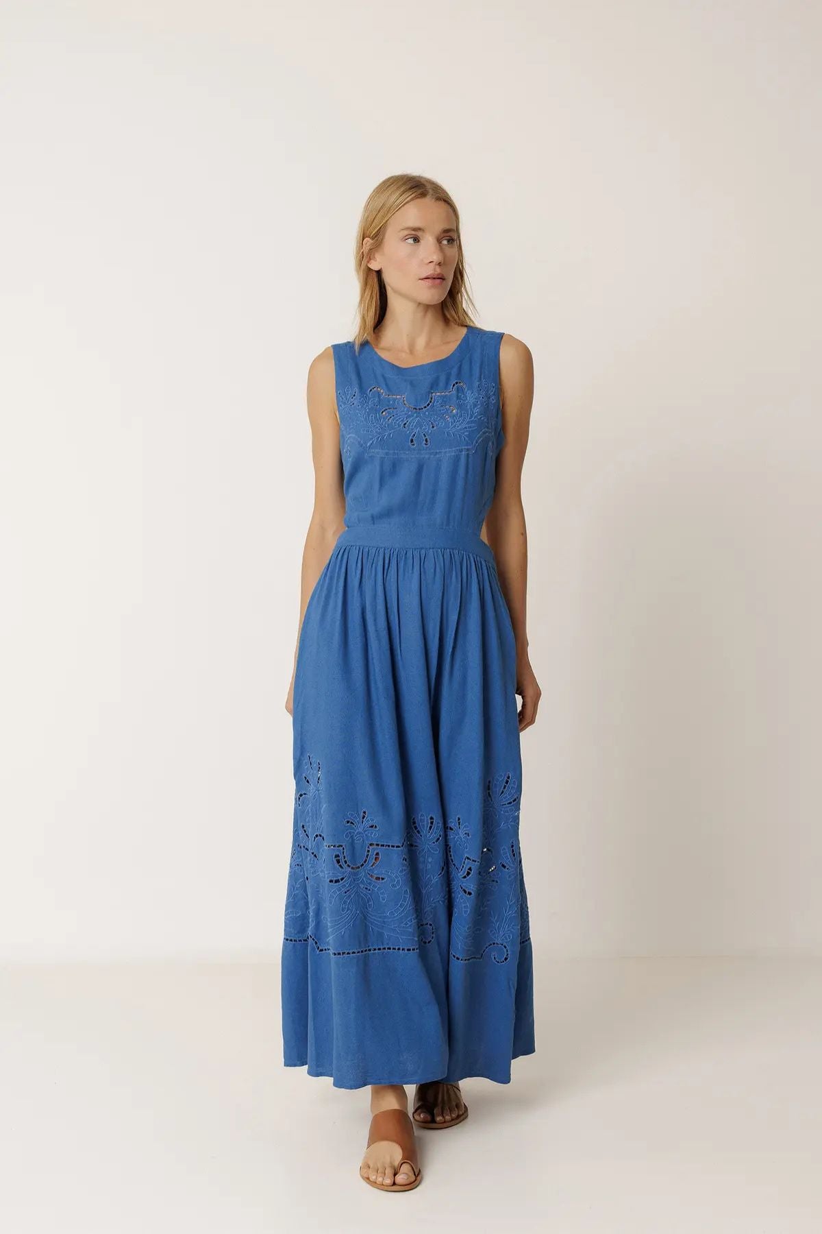 Embroidered Detail Dress