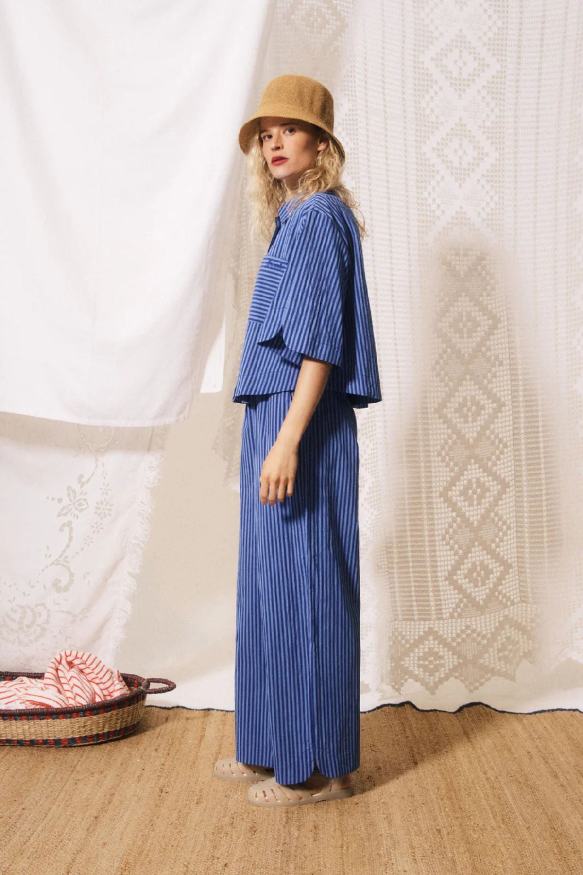Annunziata Electric Blue Trousers