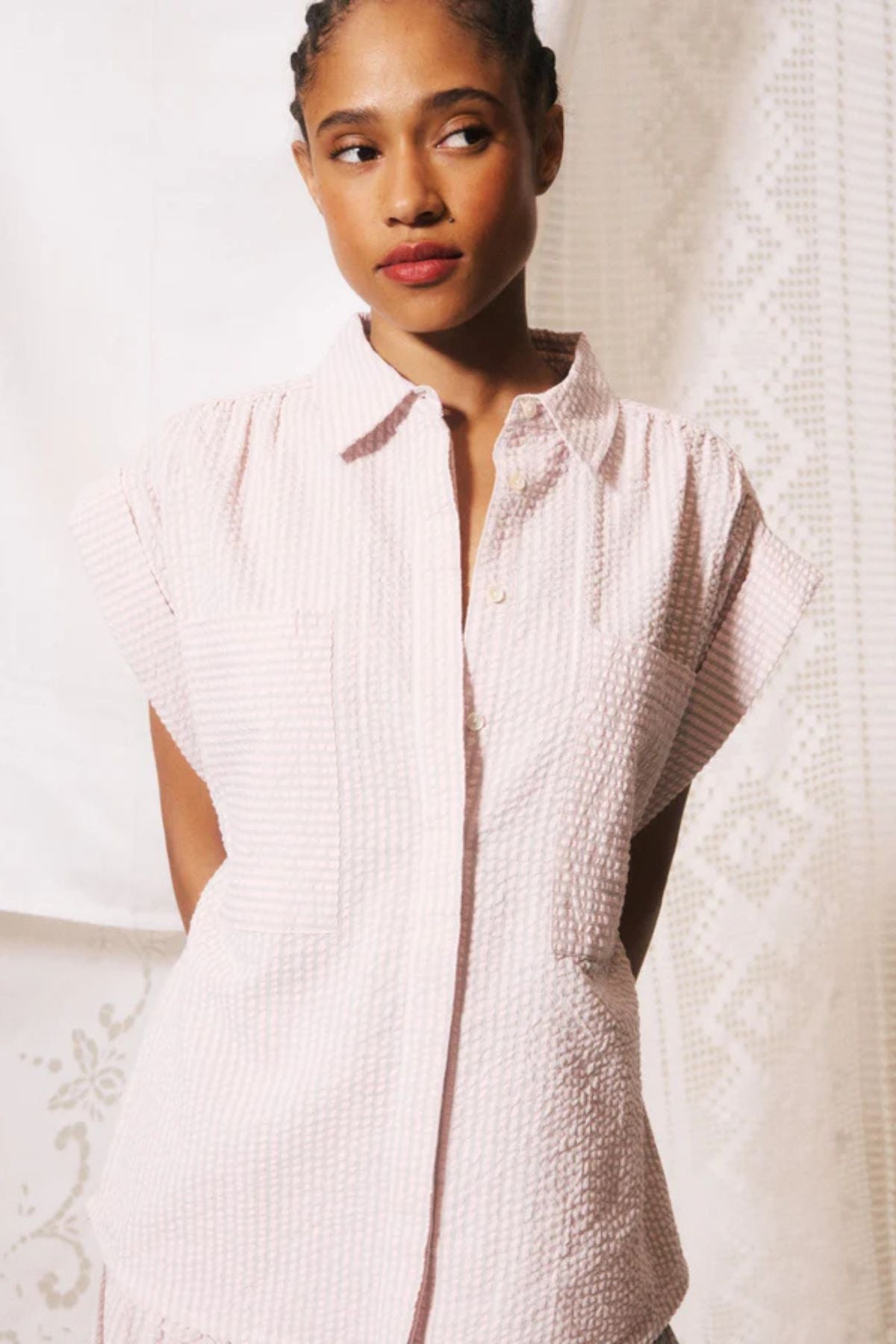 Gaetana Pale Pink Shirt