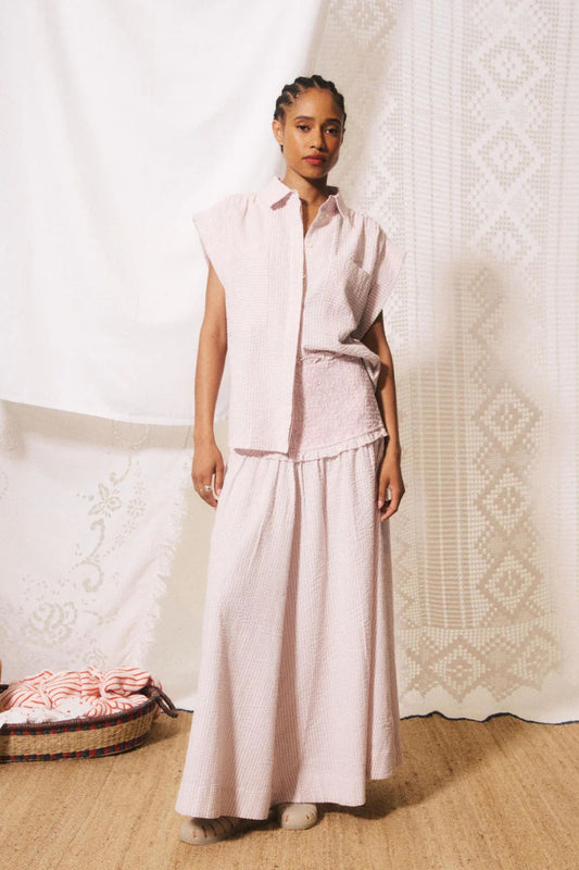 Giovanna Pale Pink Skirt