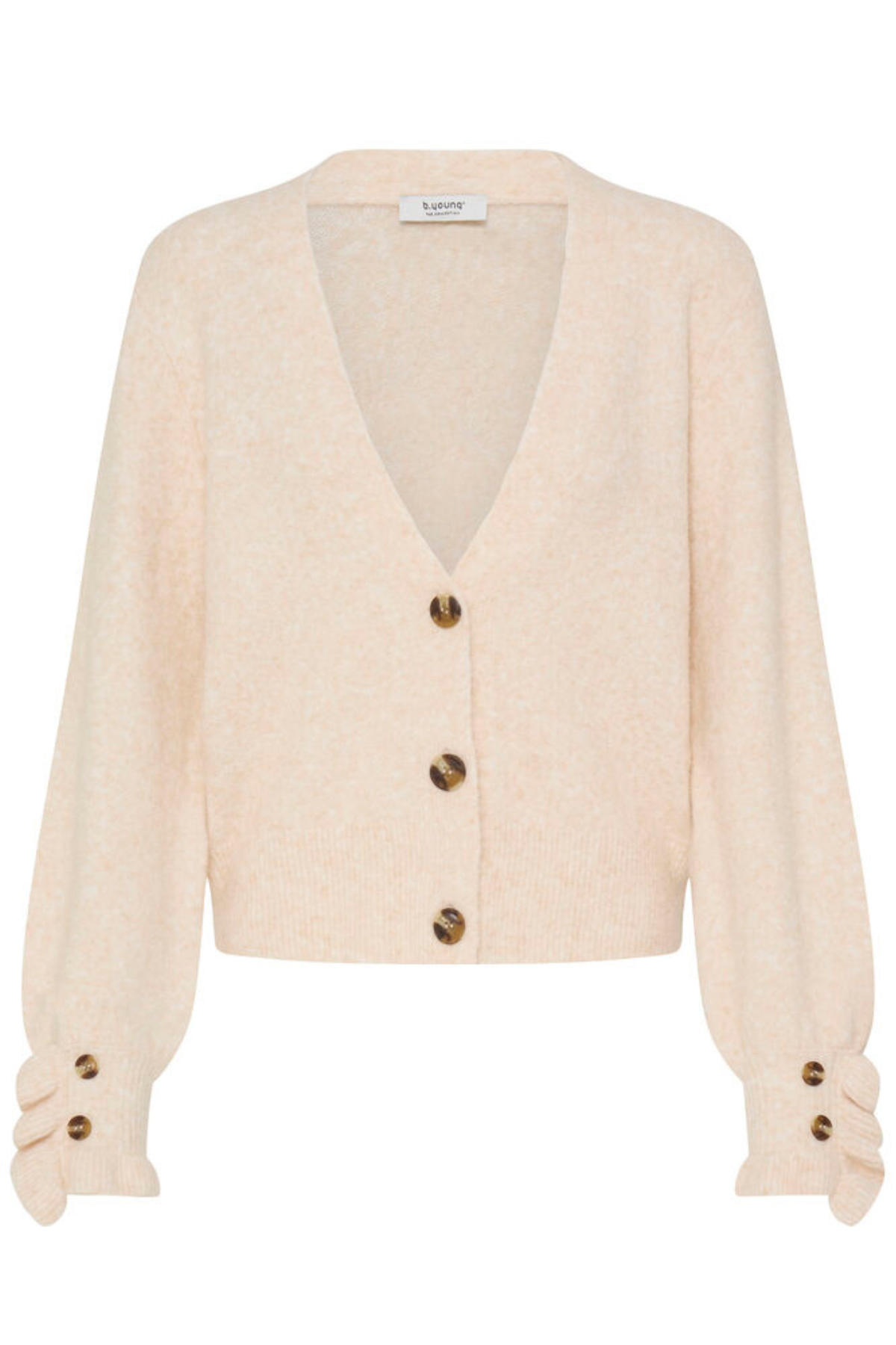 BYOMEA Frill Cardigan