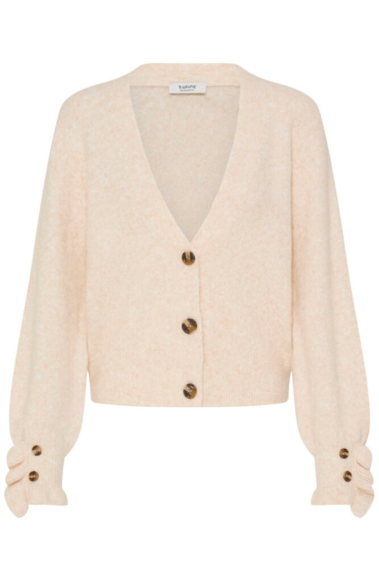 BYOMEA Frill Cardigan