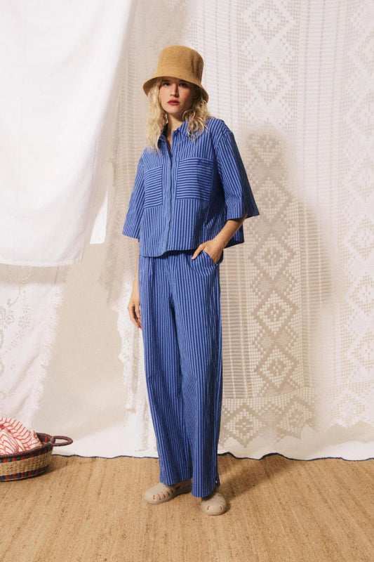Anna Electric Blue Shirt