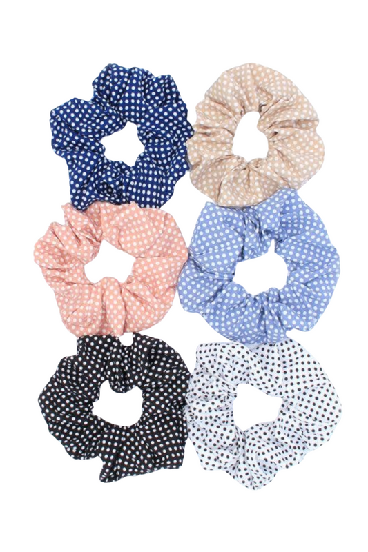 Polka Dot Scrunchie