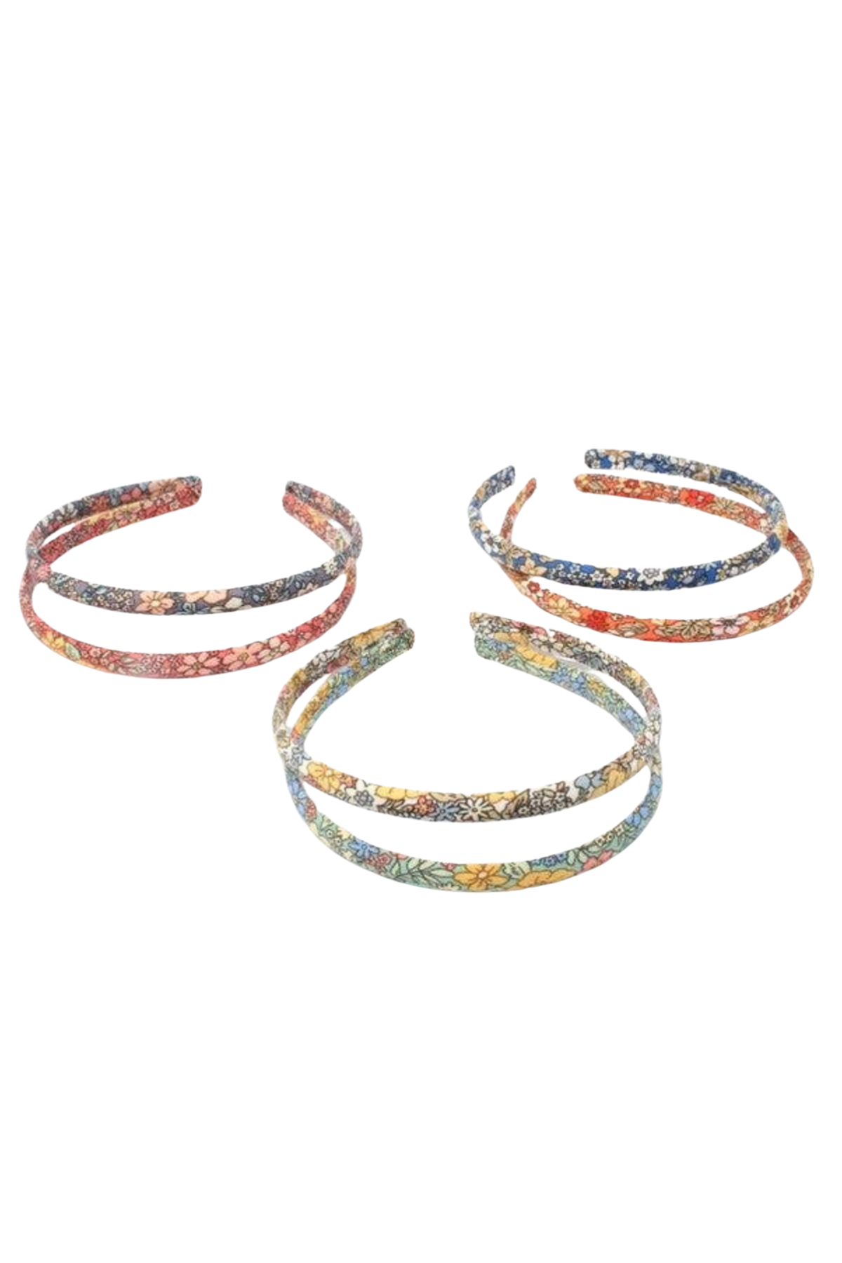 2 Floral Fabric Alice bands