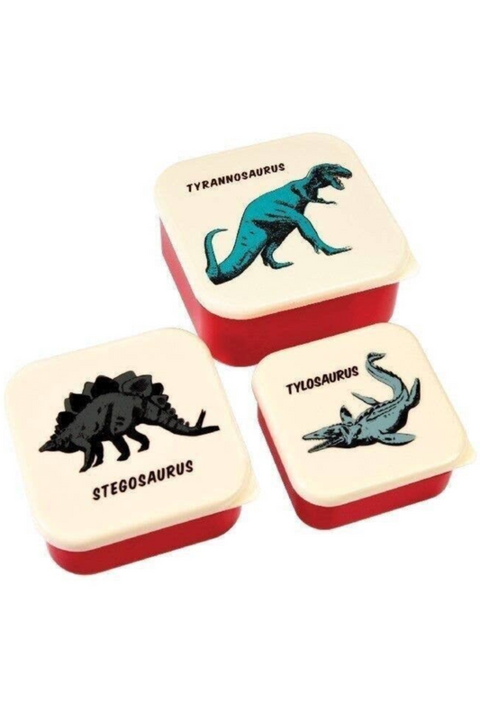 Dinosaur Snack Boxes (Set of 3)