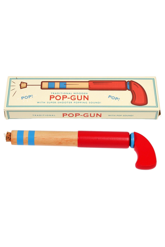 Traditional Wooden Pop-Gun