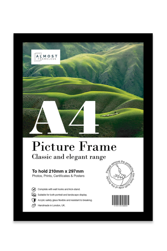 Black A4 Picture Frame
