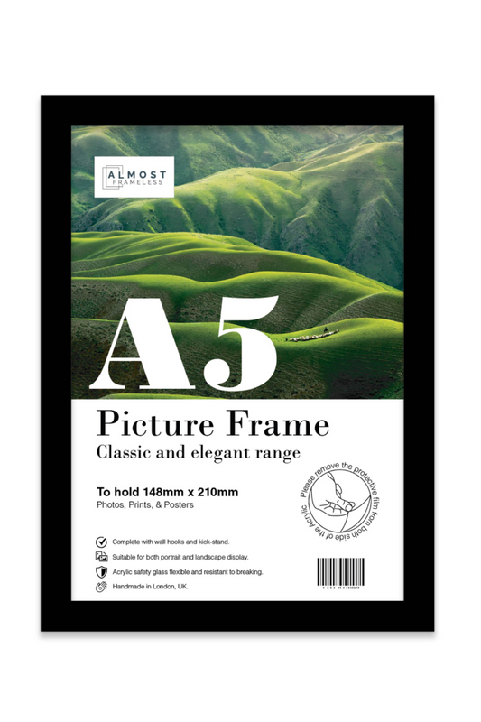 Black A5 Picture Frame