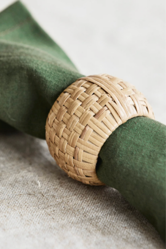 Cane Napkin Ring Holder