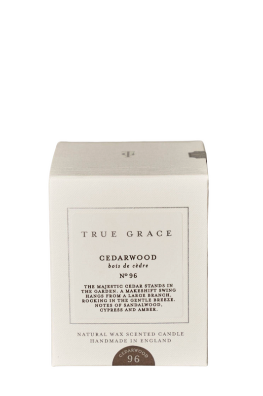 Cedarwood Glass Candle