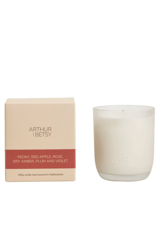 Floral & Fruity Scented Soy & Mineral Wax Candle - 200g