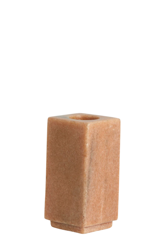 HAIDA Candle Holder - Rose Marble