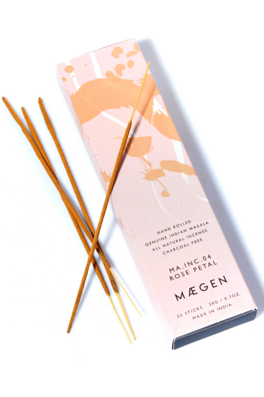 Incense Sticks - Rose Petal Genuine Indian Masala