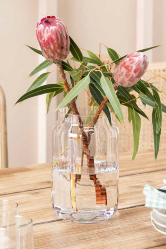 Marshfield Glass Vase - Clear