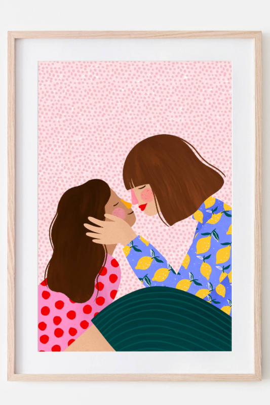 Mummy and Me - A3 Fine Art Print