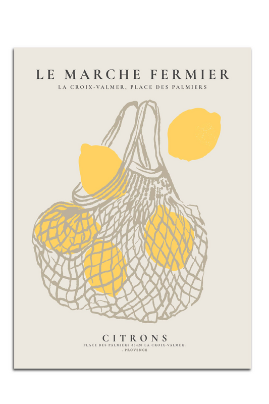 Lemons Art Print