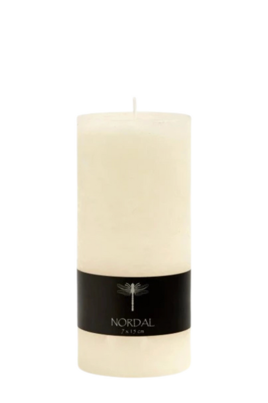 Rustic Pillar Candle