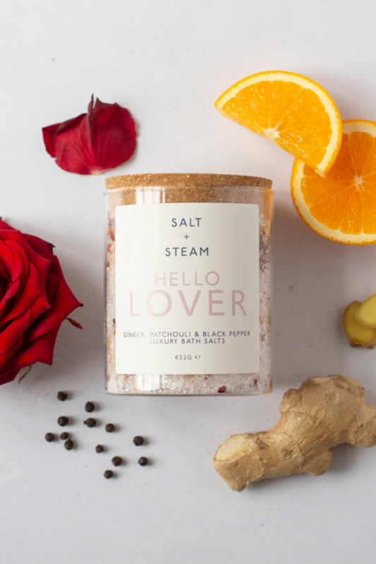 Hello Lover - Ginger & Patchouli Bath Salts